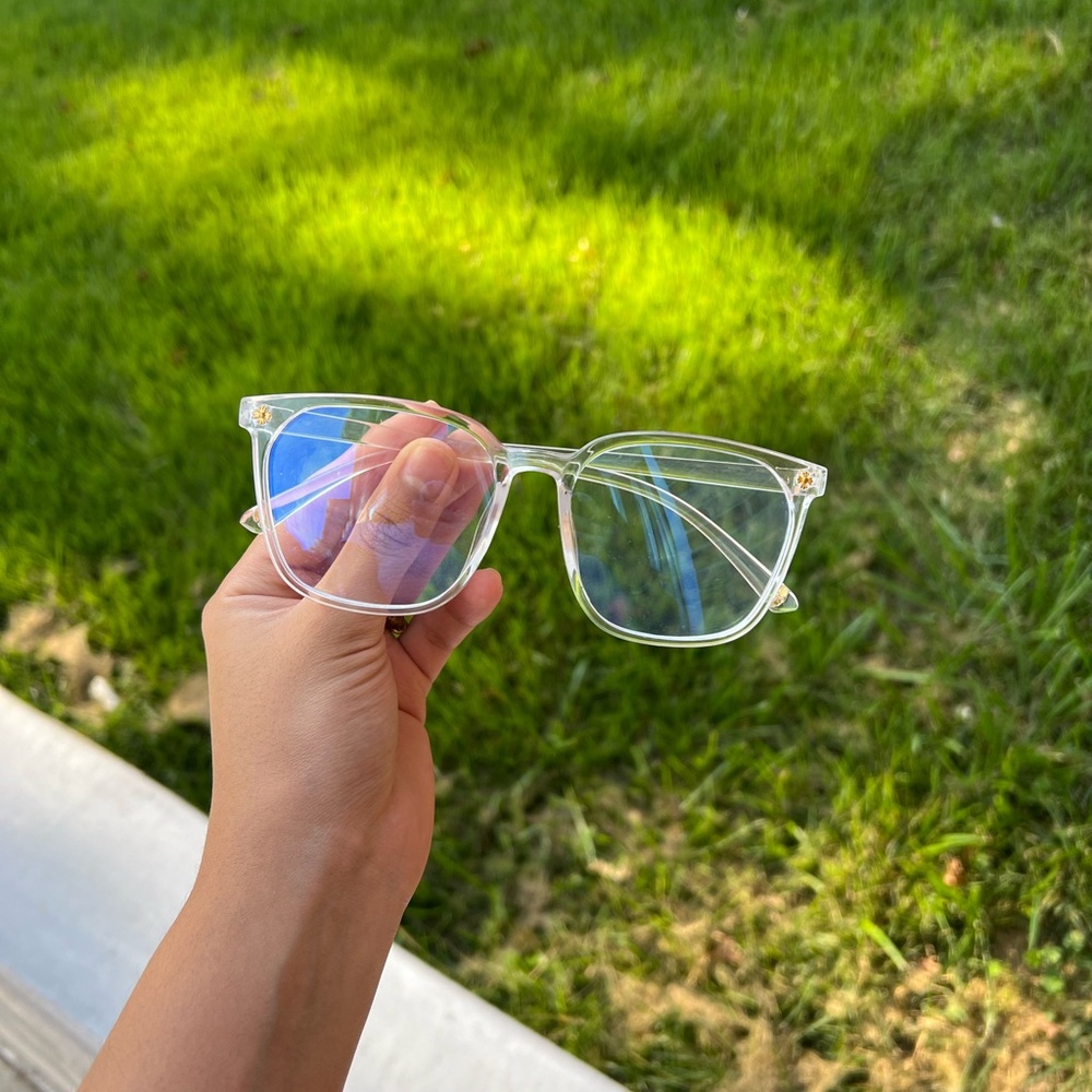 Transparent glasses